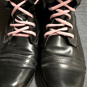 Black Motorcycle Steve Madden Woman's Boots Size 9.5